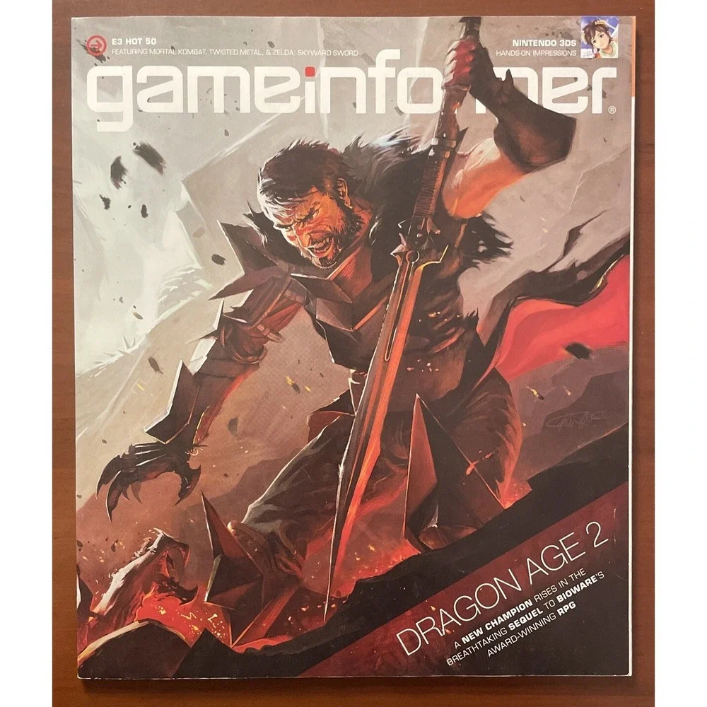 Lot of 5 Game Informer Magazines #153, 175, 208, 211, 335